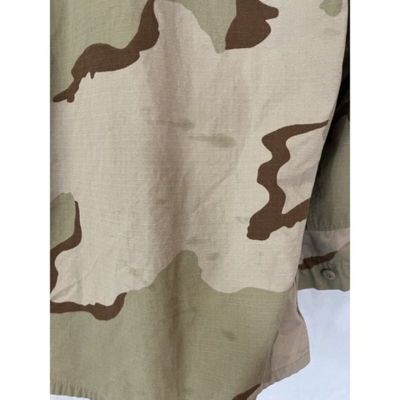 US Air Force Desert Camouflage Jacket/Coat Men’s Size Medium W/Patches USCENTAF - Picture 12 of 12
